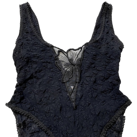 Vintage 60’s Alana Gale Lace Bodysuit Lingerie Intimates - Picture 3 of 7